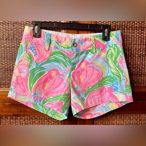 lillypulitzer shorts Vibrant Floral Women's Shorts